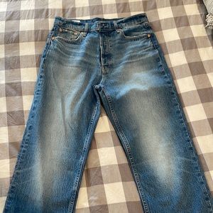 GAP cheeky straight high rise jeans, size 29L/8L